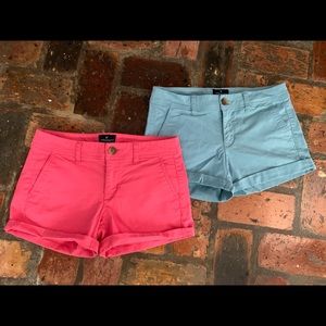 American Eagle midi shorts 2 pair
